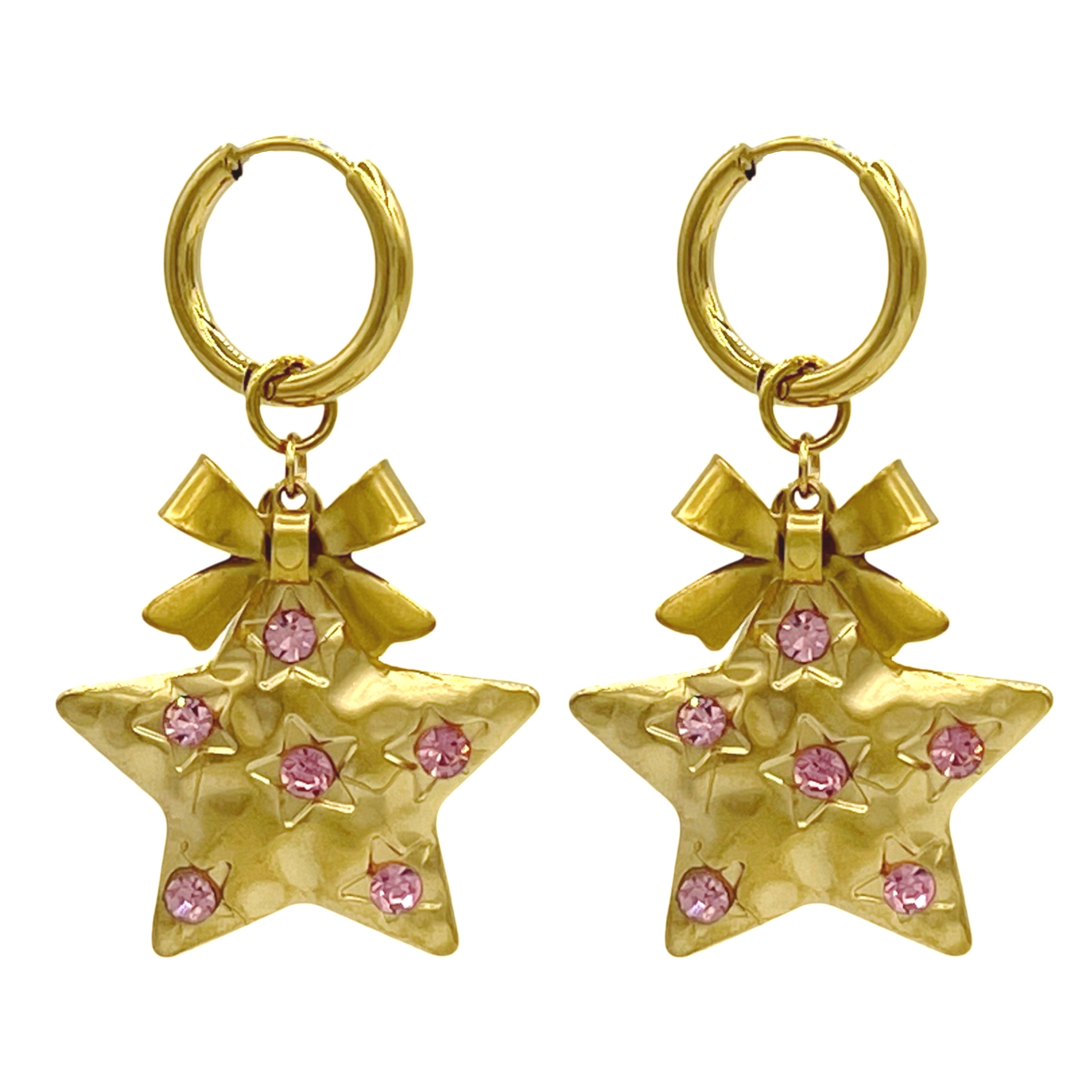 girly pop oorbellen