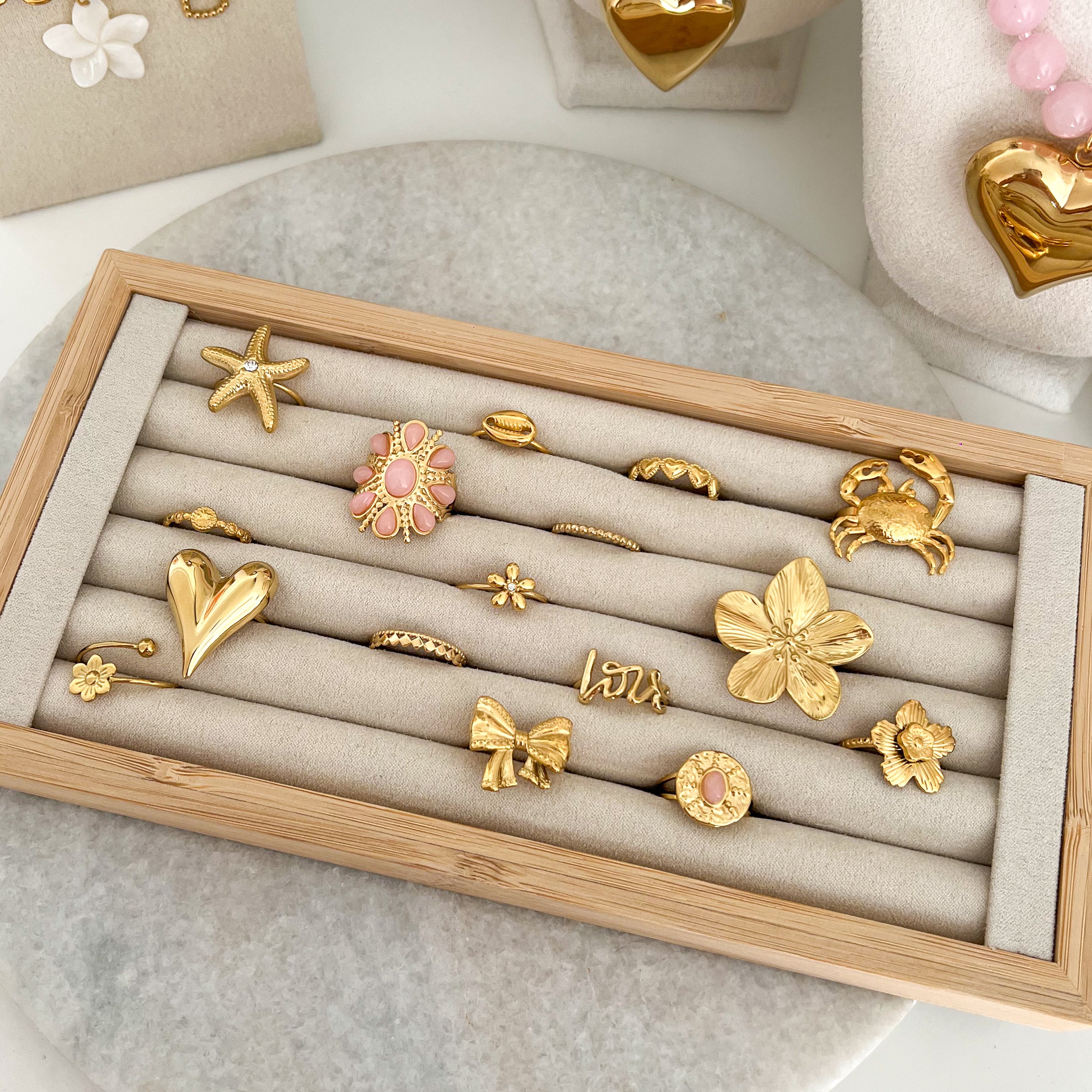 flowers ring