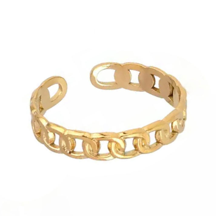 chain ring - goud