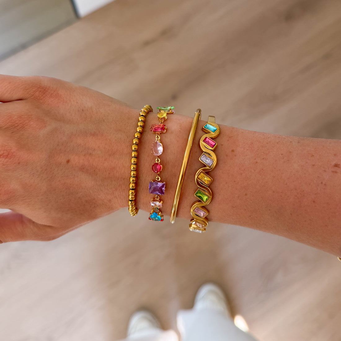 funky color bangle