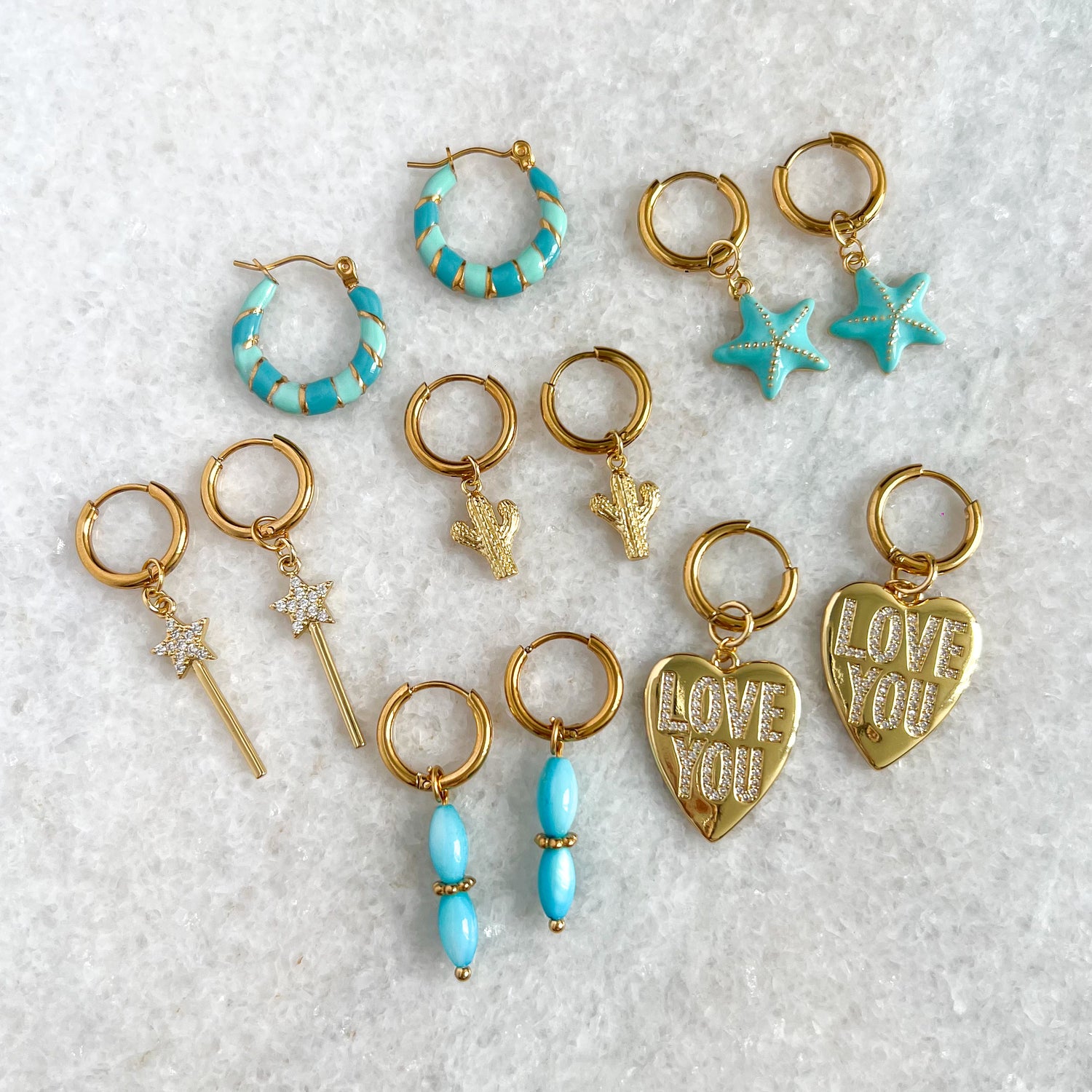 lollipop hoops - blauw