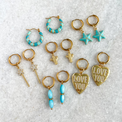 lollipop hoops - blauw