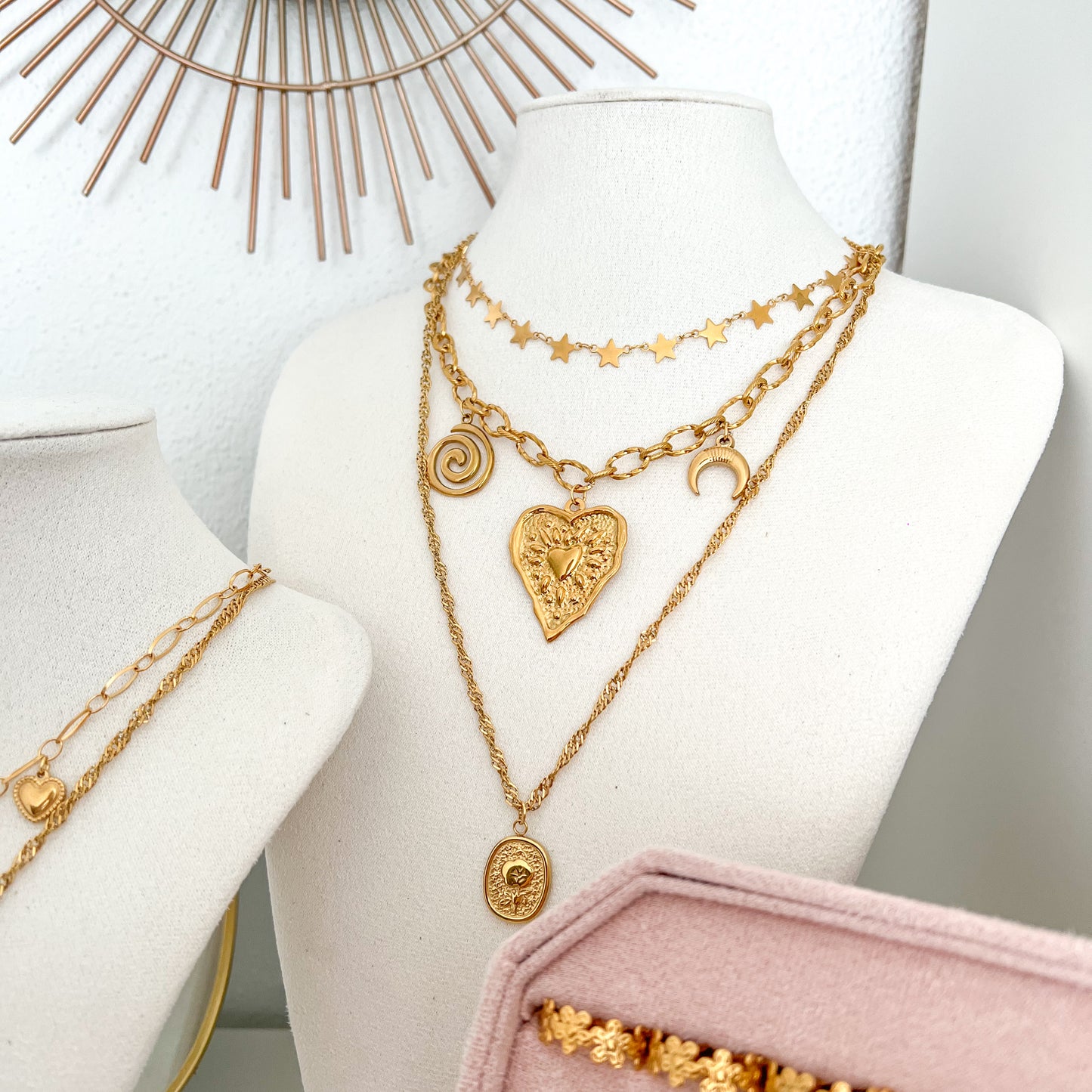 all stars choker - goud