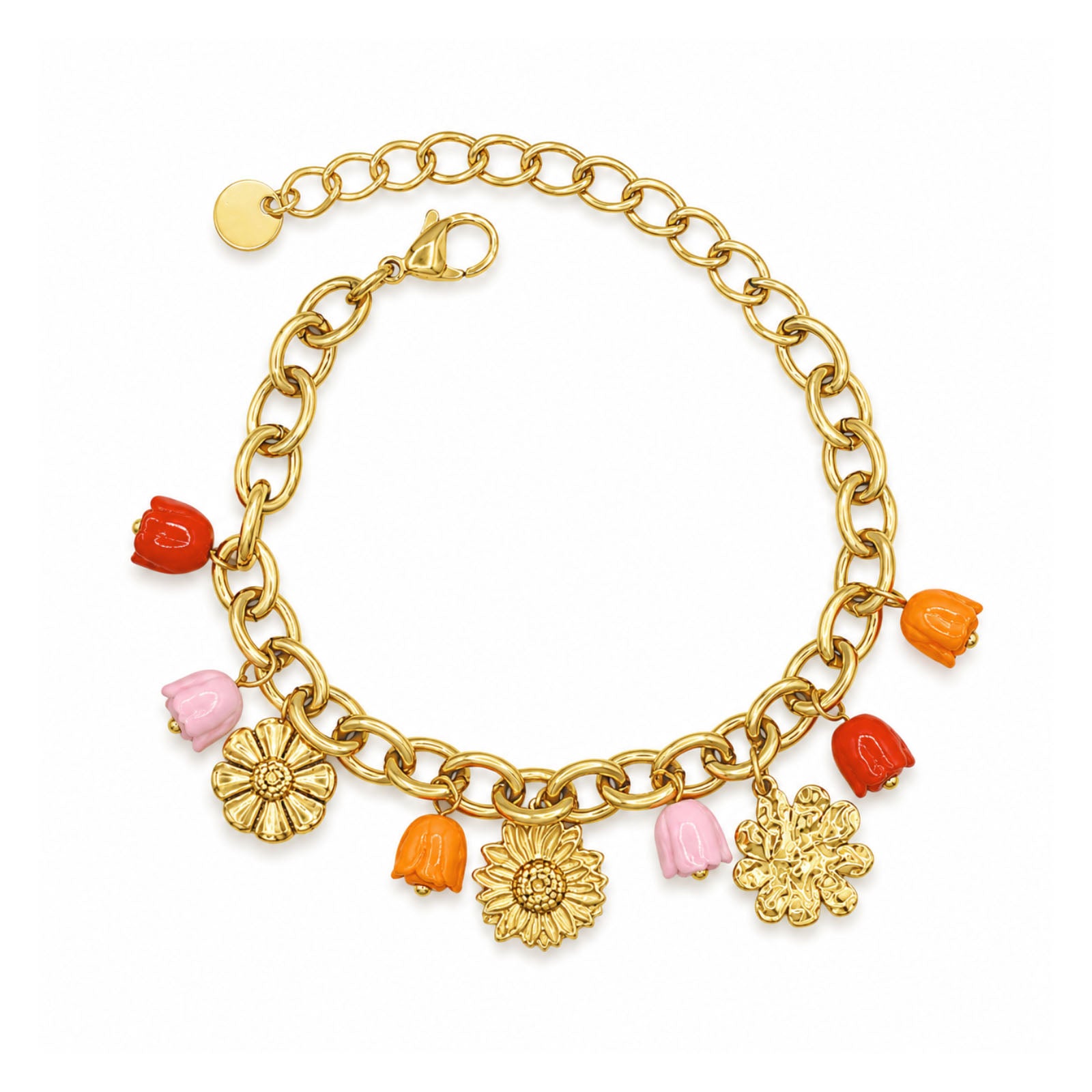 colorful petals armband