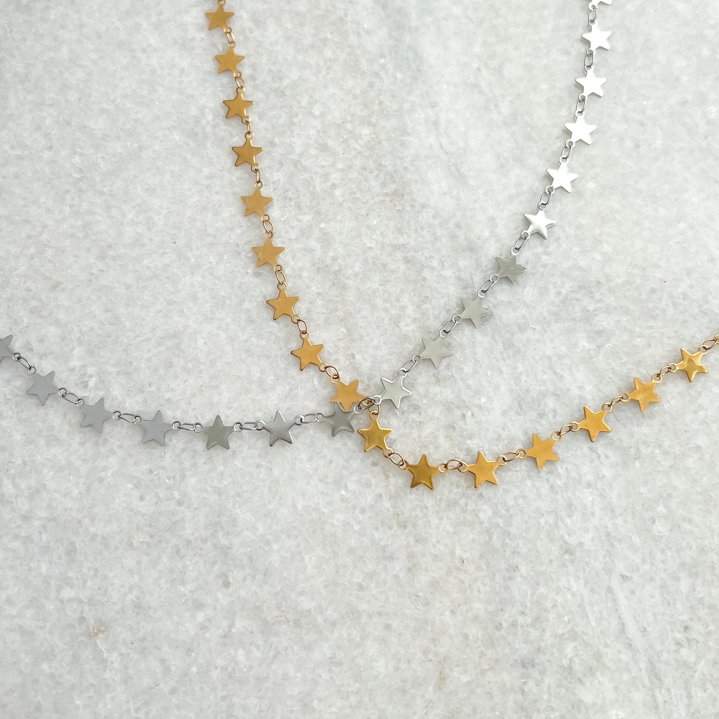 all stars choker - goud
