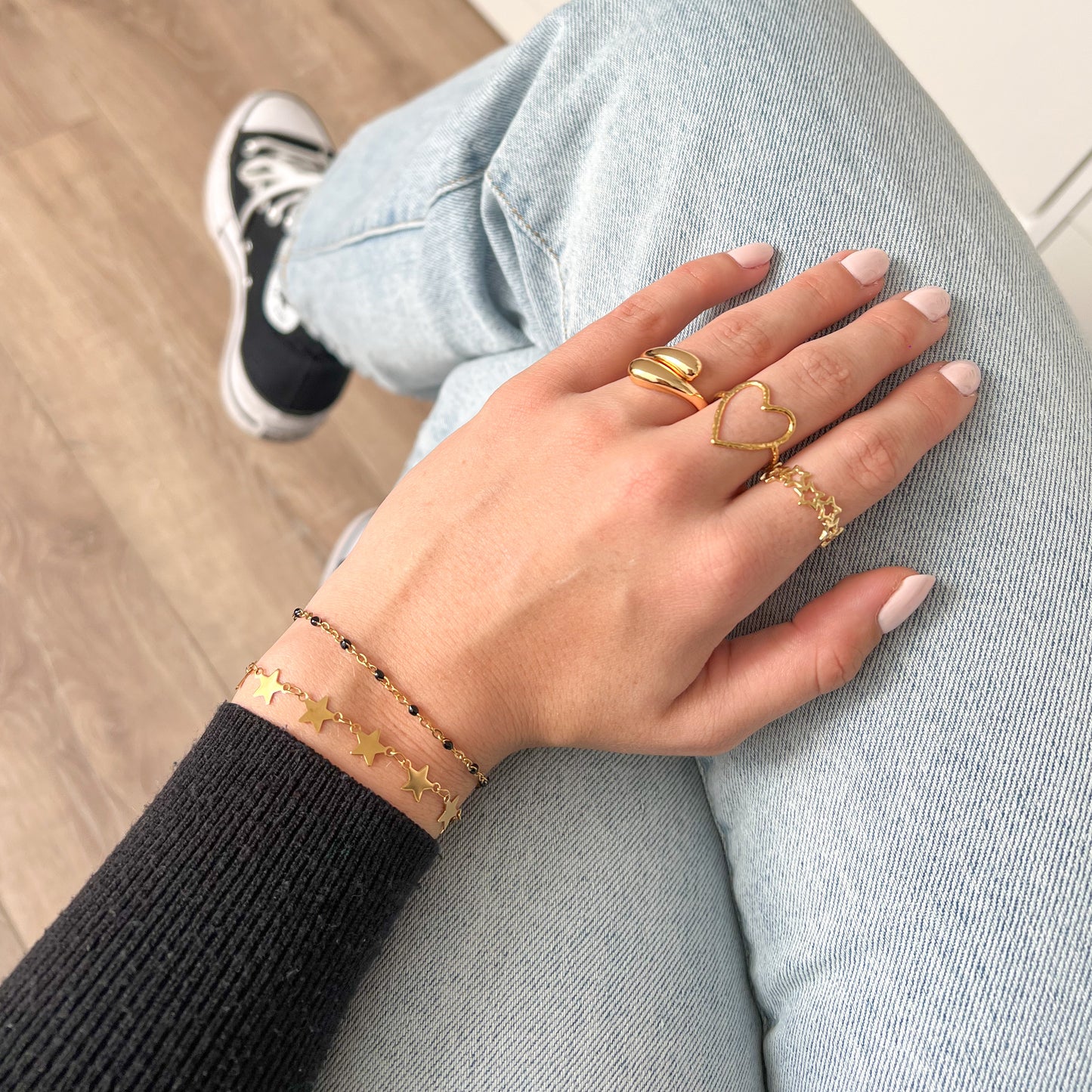 all stars armband - goud