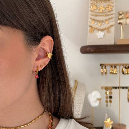 cerise oorbellen set