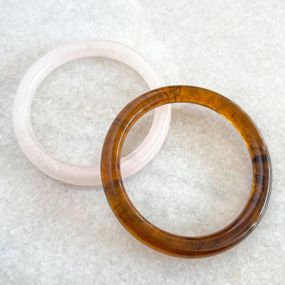 resin bangle - wit