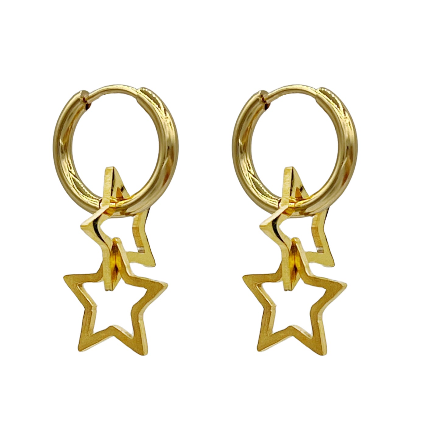 starlink oorbellen - goud