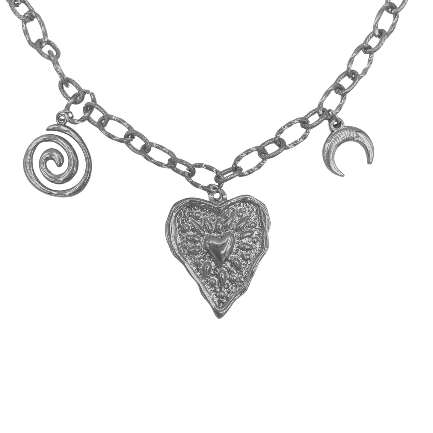 treasure ketting - zilver