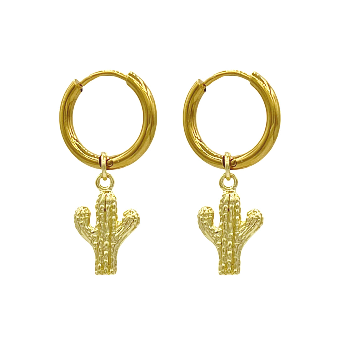 cactus oorbellen