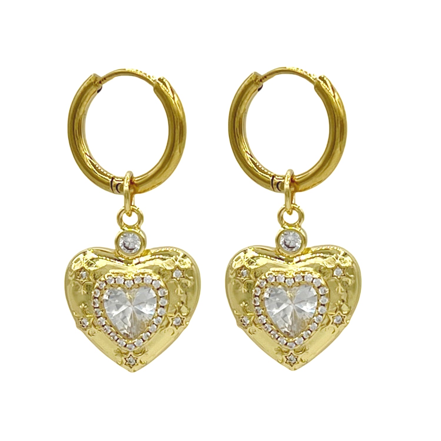 love charm oorbellen