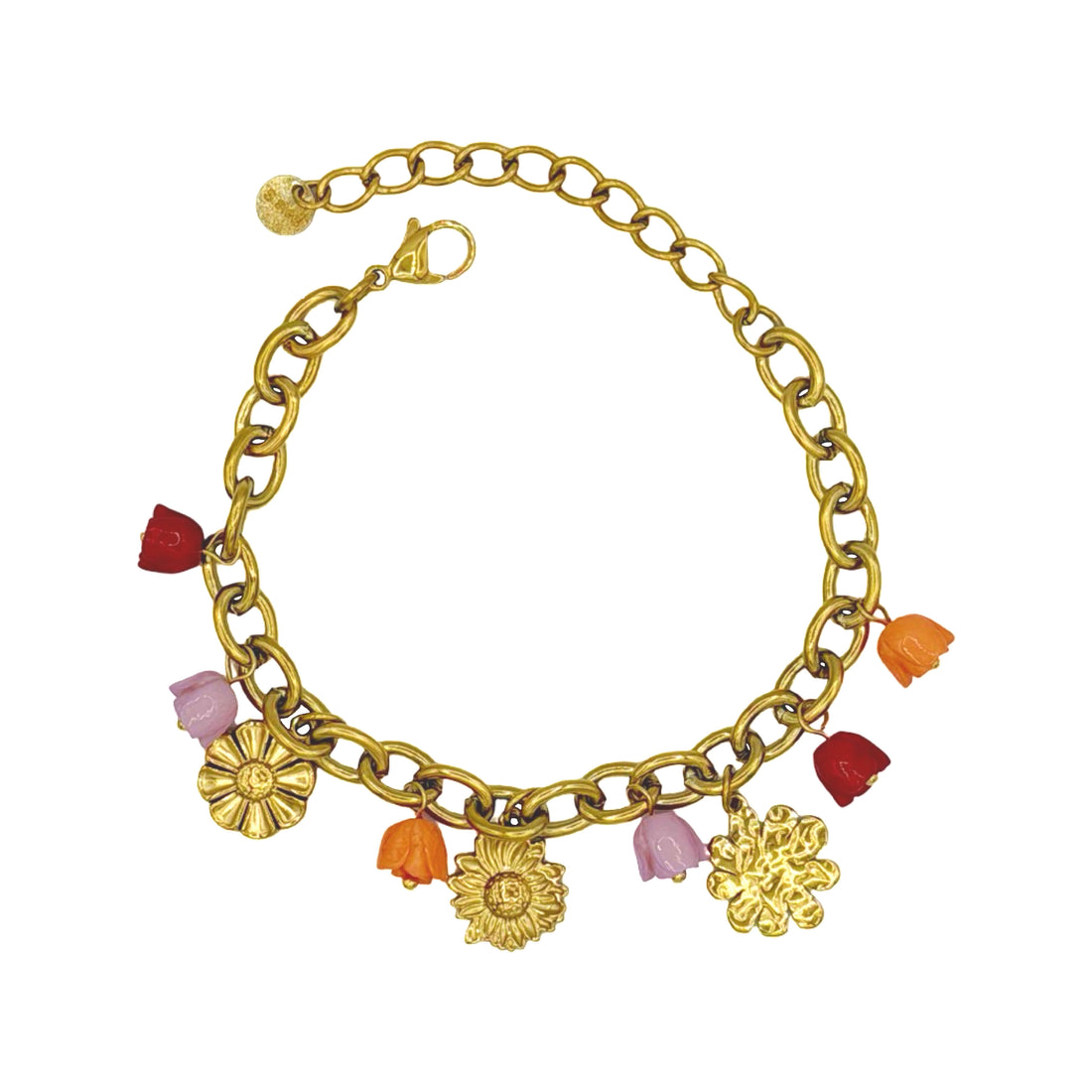 colorful petals armband