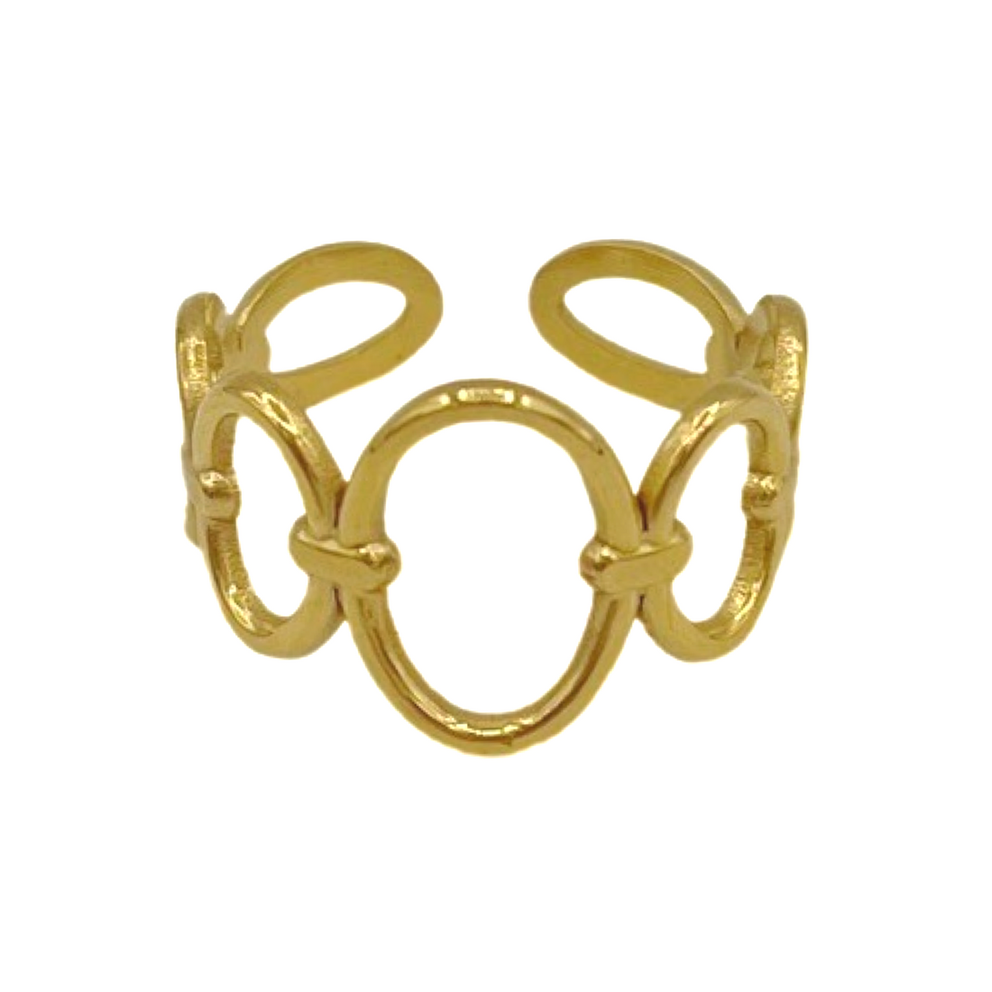 loopy ring - goud