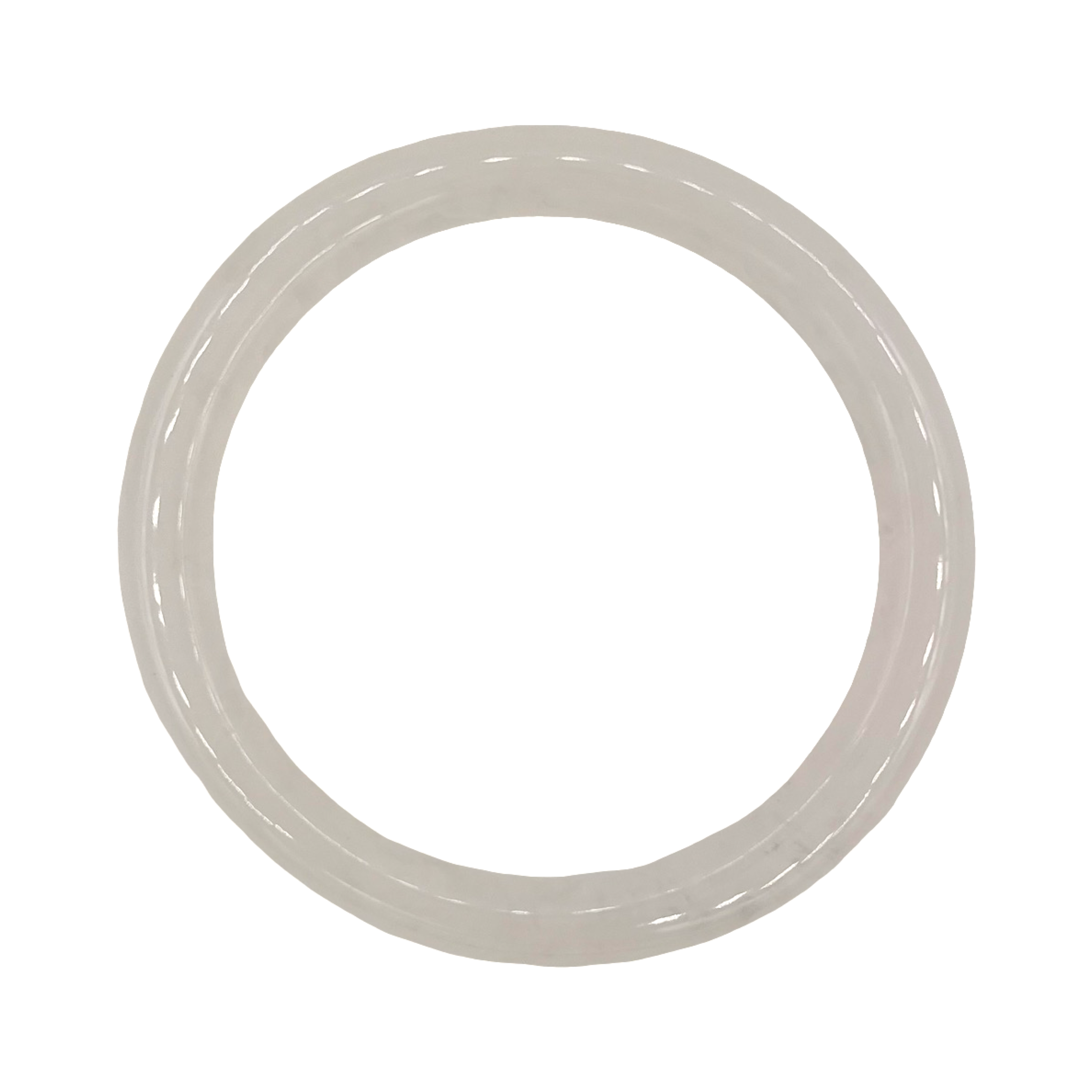resin bangle - wit