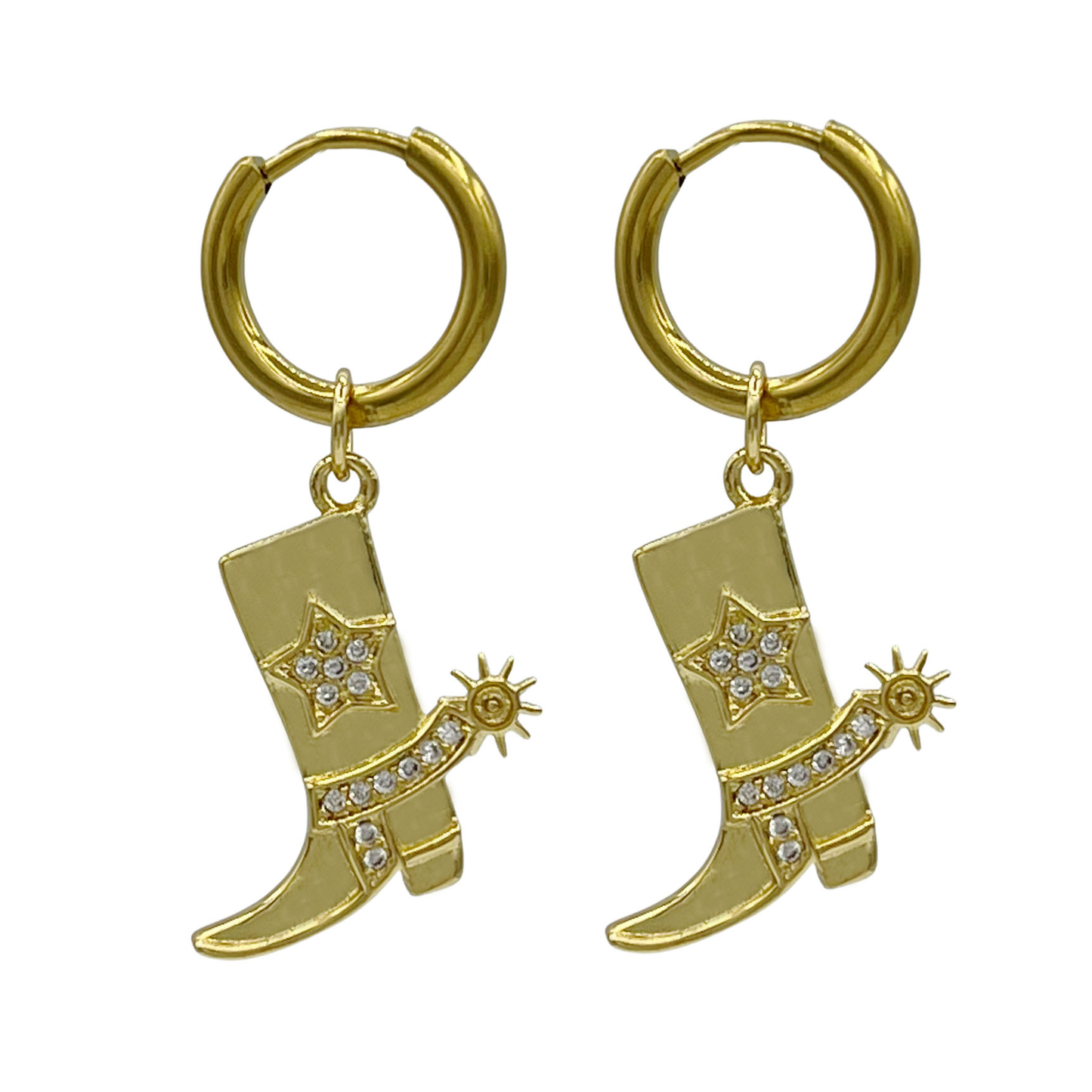 howdy oorbellen - goud