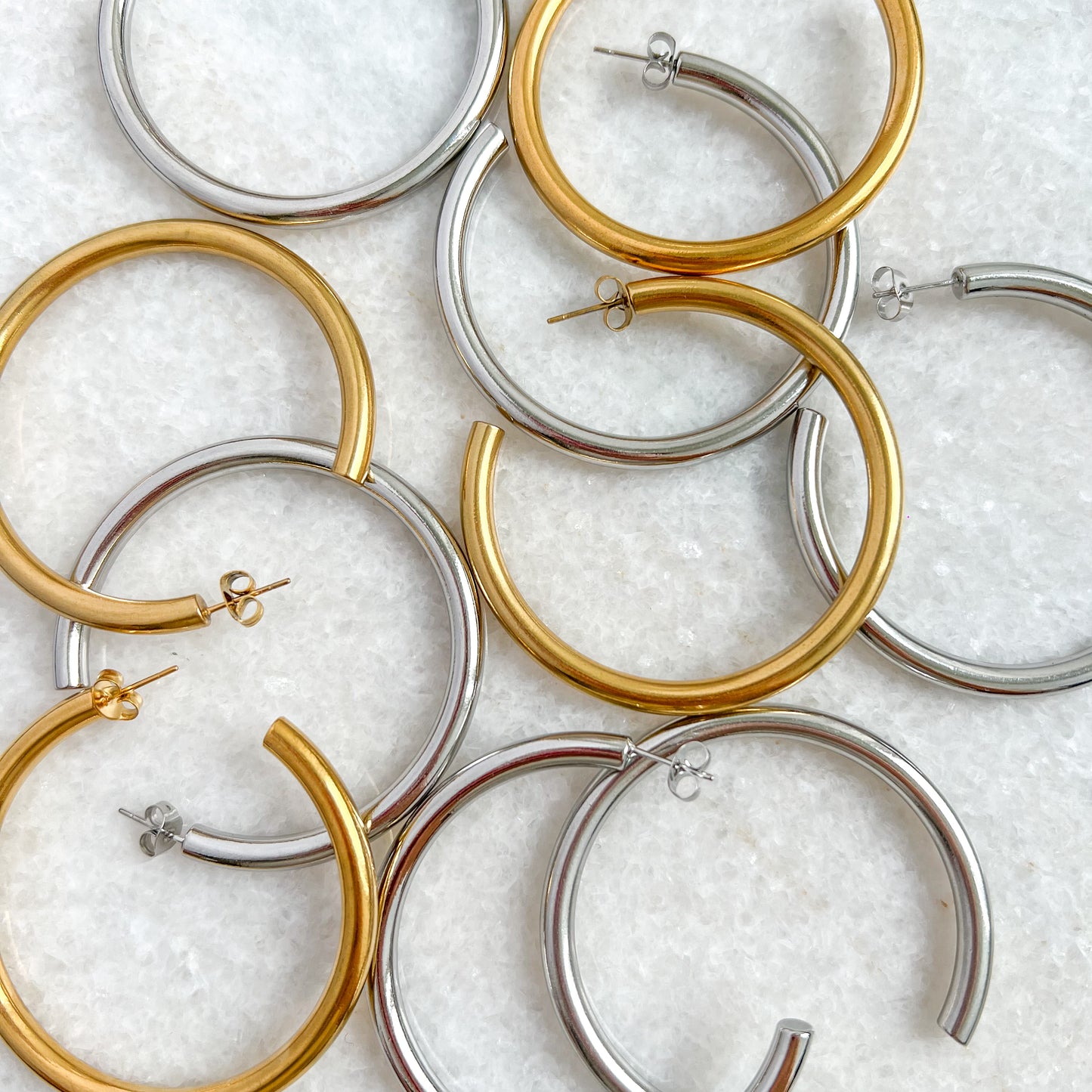 showstopper hoops - goud