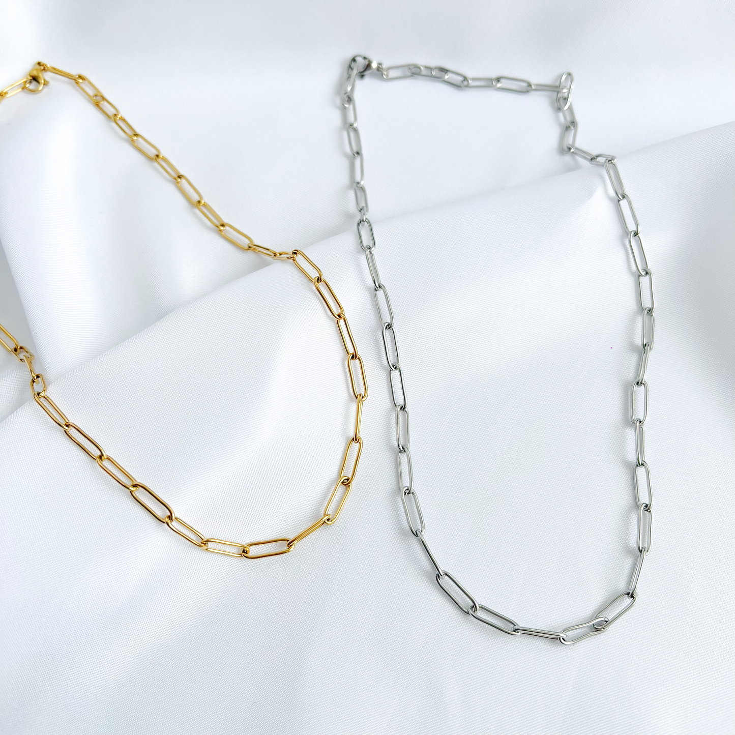 smooth chain ketting - goud