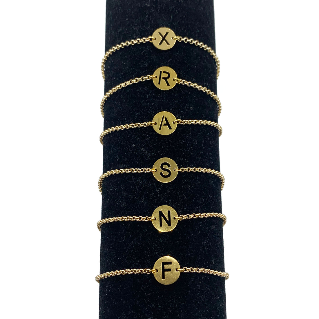 initiaal armband - G