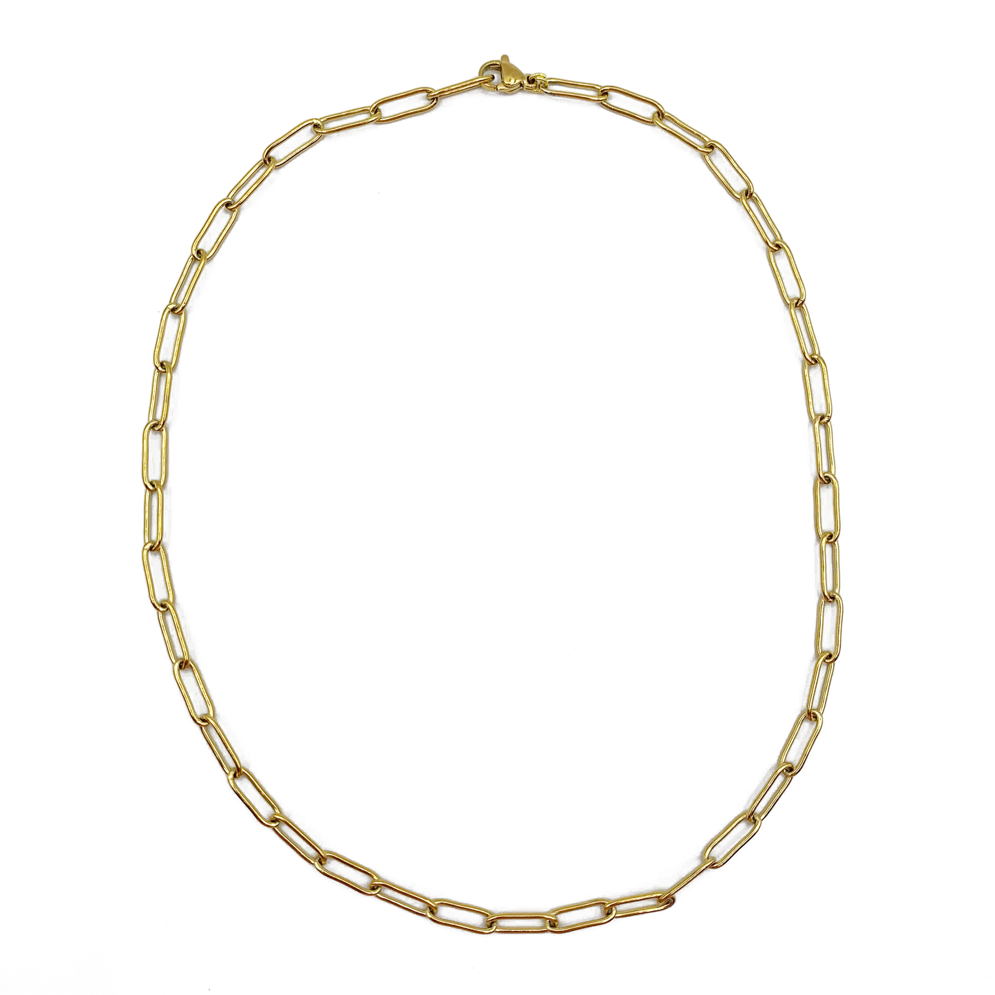 smooth chain ketting - goud