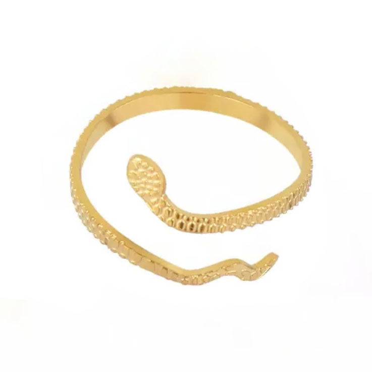 snake ring - goud